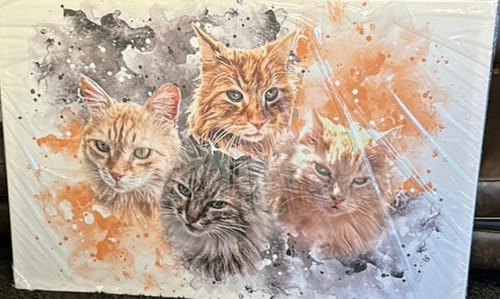 Gabrielle F. review of Your Pet as Watercolor Portrait image 1 out of 1