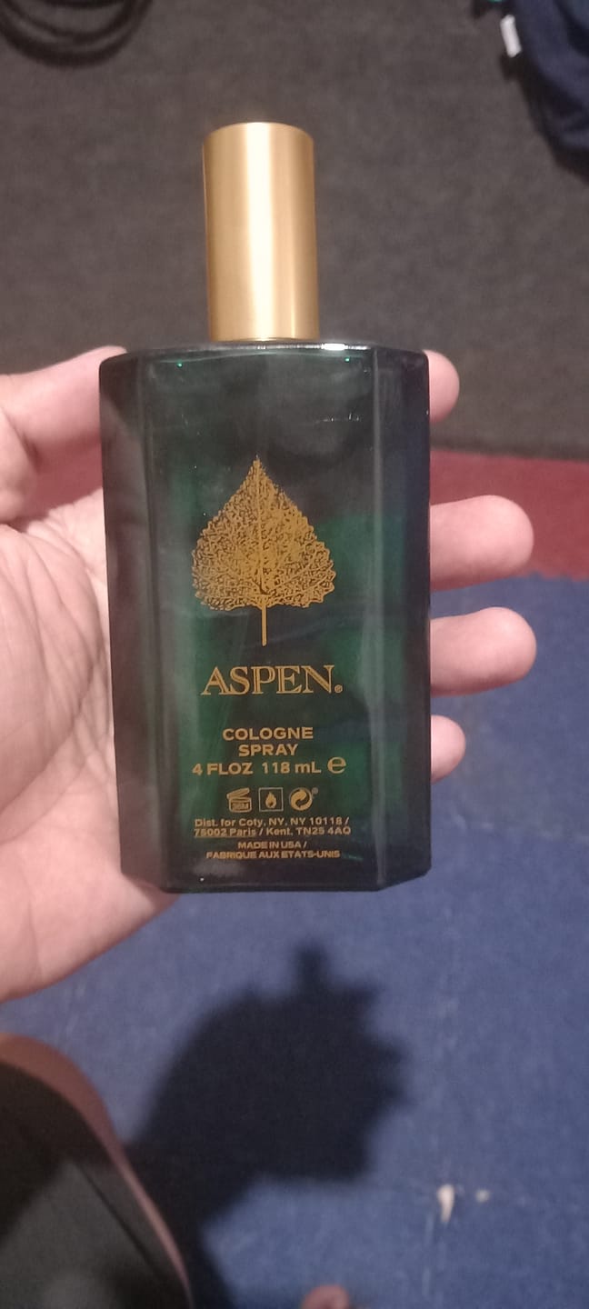 Customer photo review of Aspen Perfume for Men 118ml