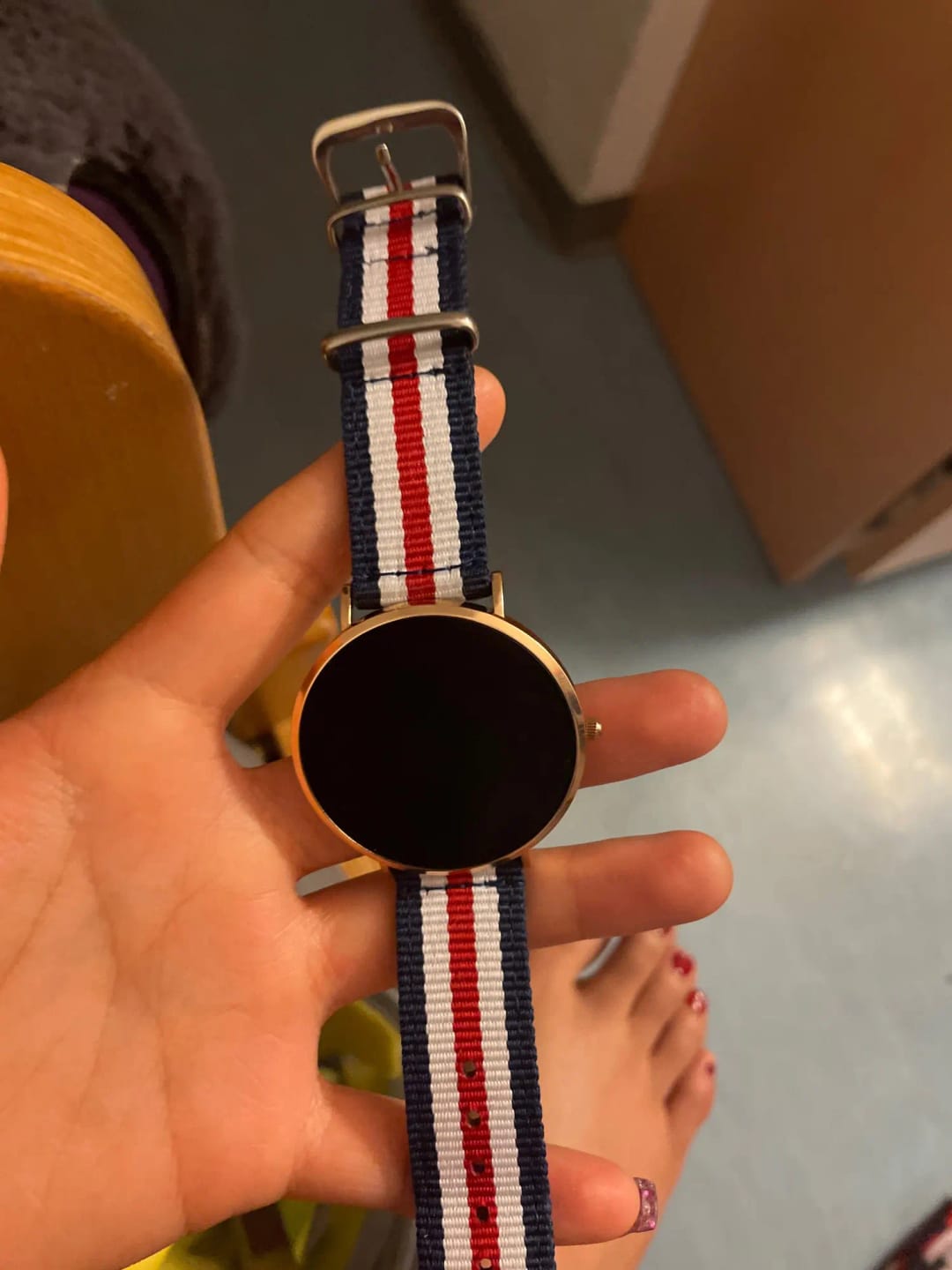 Customer photo review of Eleganza Smartwatch