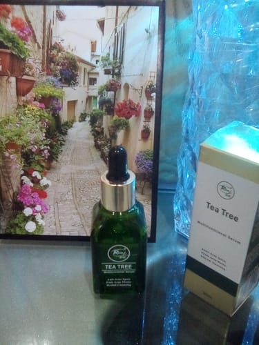 Customer photo review of Face Serum - Tea Tree (30ml)