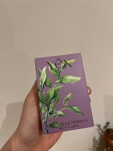 Customer photo review of Green Tea & Moringa