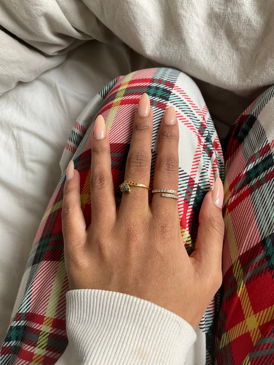 Customer photo review of Mayla Ring | 18K vergoldet