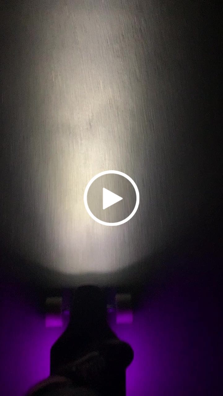 Customer video review of Backfire Front Light for Electric Longboard -Gen II
