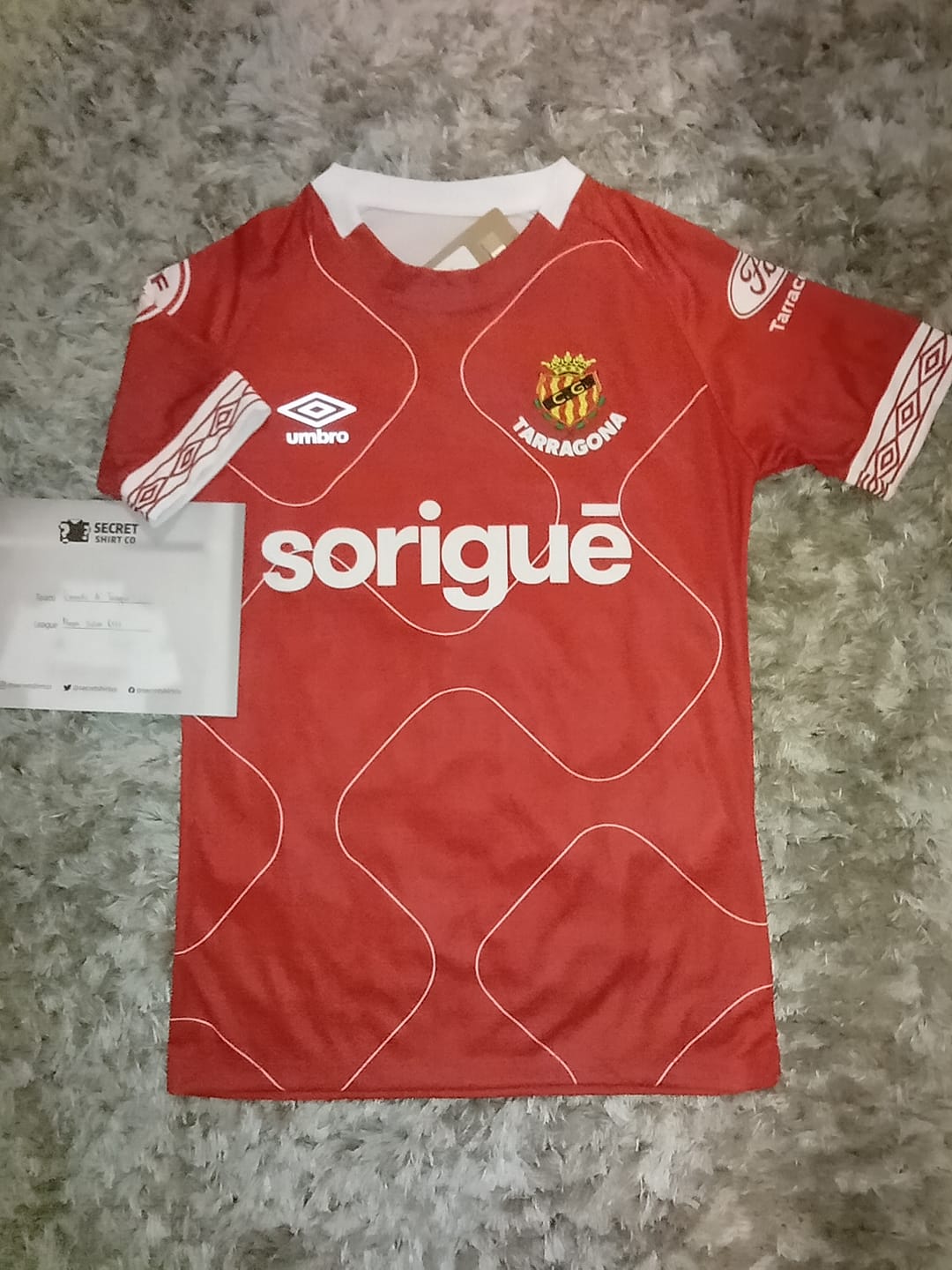 Customer photo review of Kids Secret Football Shirt