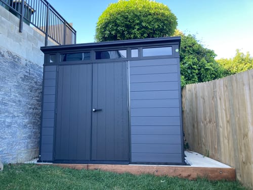 Customer photo review of Cortina 9x7 Shed 2.79m x 2.16m