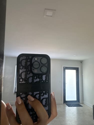 Customer photo review of Black dyor iPhone Case