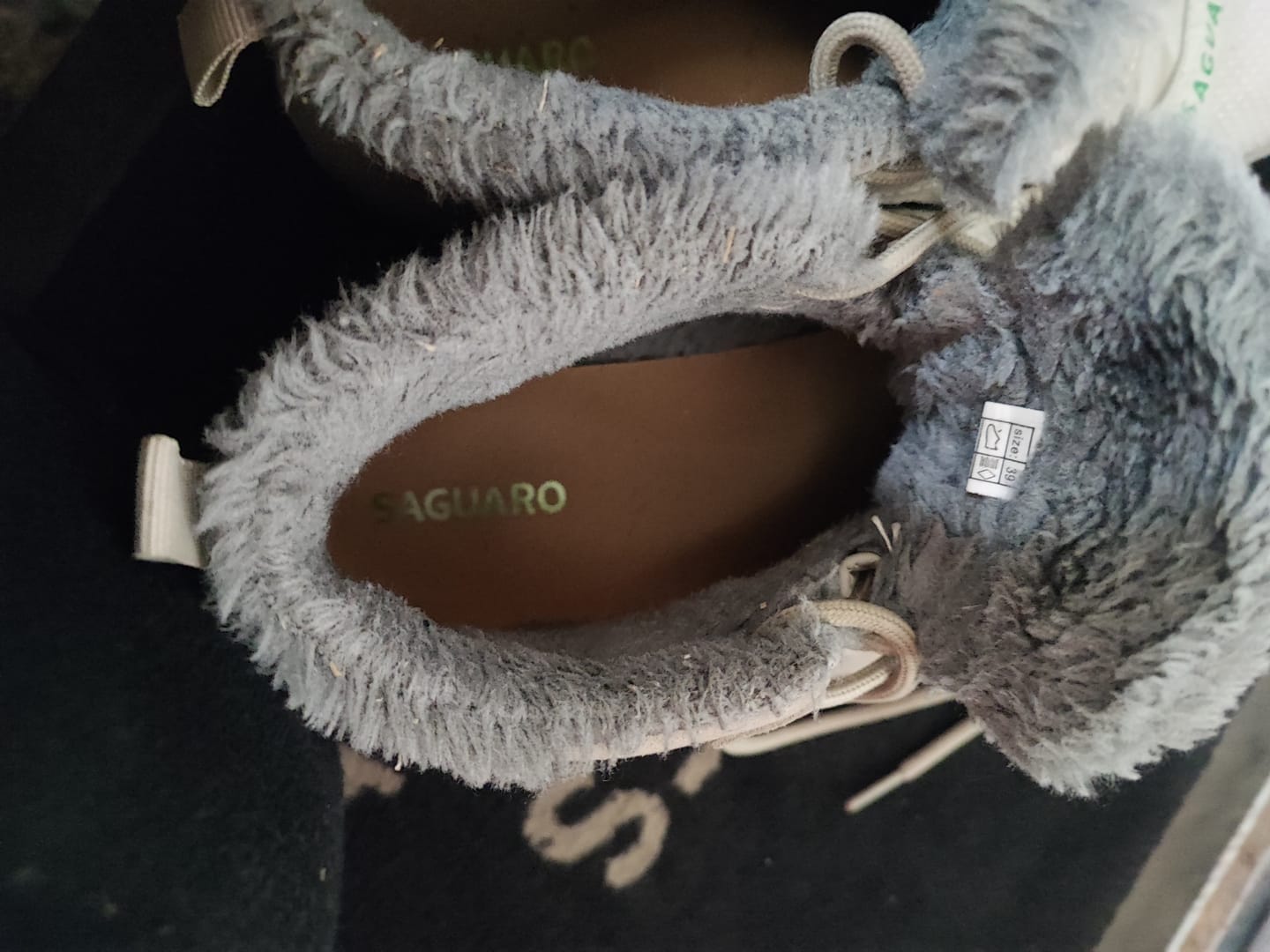 Customer photo review of Leinen - Barfußschuhe Einlegesohlen