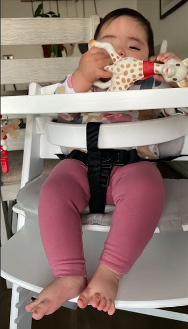 Customer photo review of Silla de comer evolutiva Enock Kinderkraft