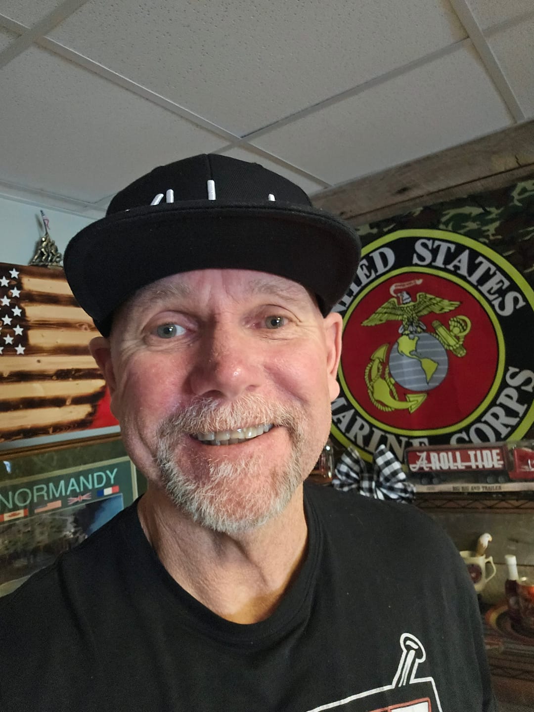 Customer photo review of YHWH Snapback - Black