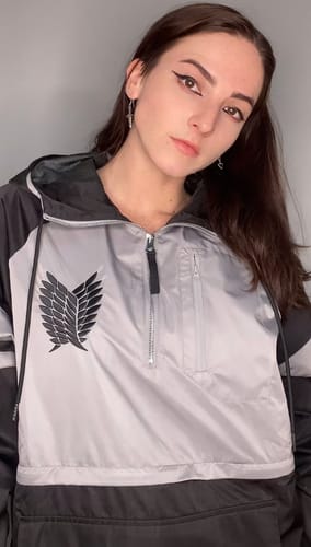 Customer photo review of Attack on Titan Windbreaker