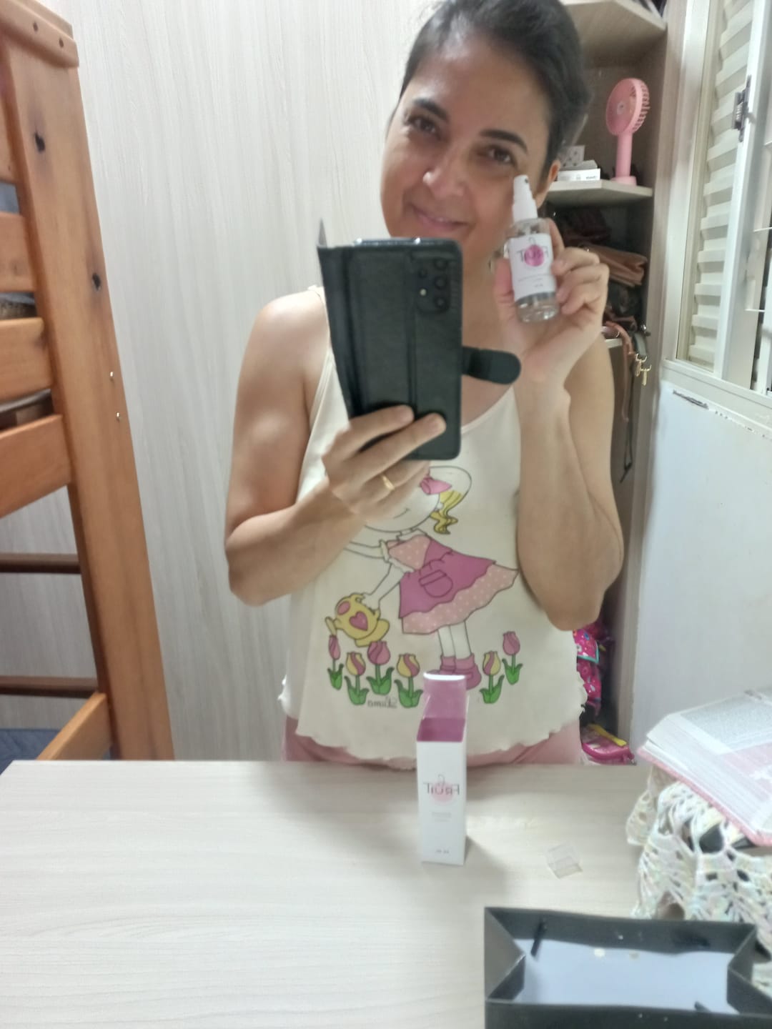 Customer photo review of Desodorante Hidratante