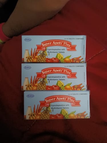 Customer photo review of Super Apeti Plus Tablet ( 20 TABLETS)