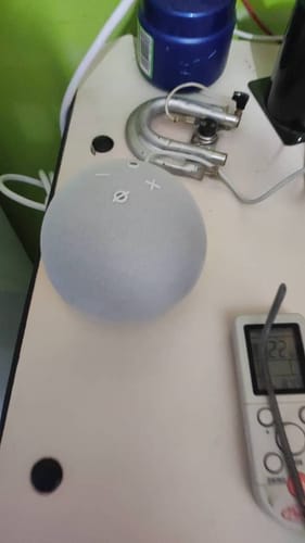 Customer photo review of Echo Dot (5.ª generación, versión 2022) Altavoz inteligente con Alexa - Color Blanco