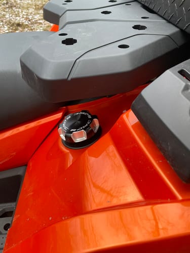 Customer photo review of CFMOTO/Segway Billet Gas Cap 2.0