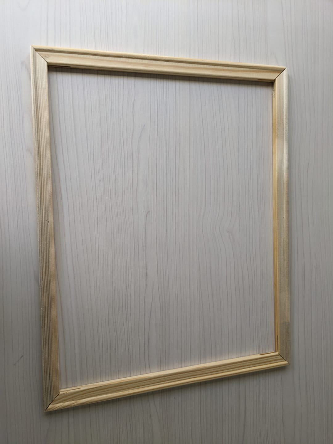 Customer photo review of Pine Wood Canvas Frame Kit