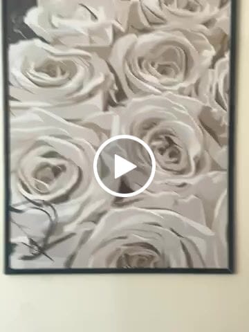 Customer video review of White Roses