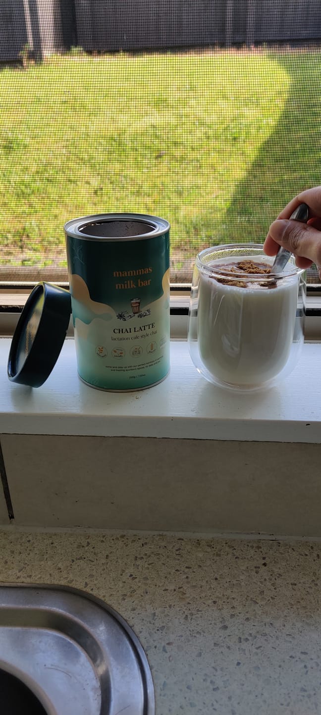 Customer photo review of Lactation Chai Latte