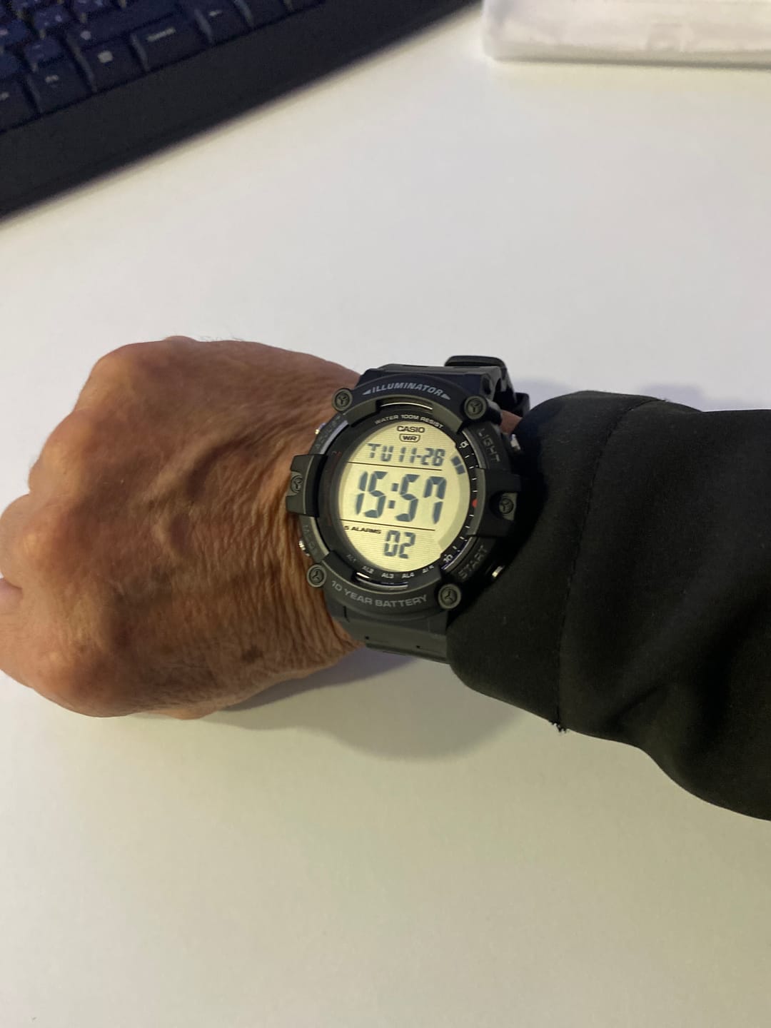 Customer photo review of Reloj Casio Vintage AE-1500WH-1AVDF Negro