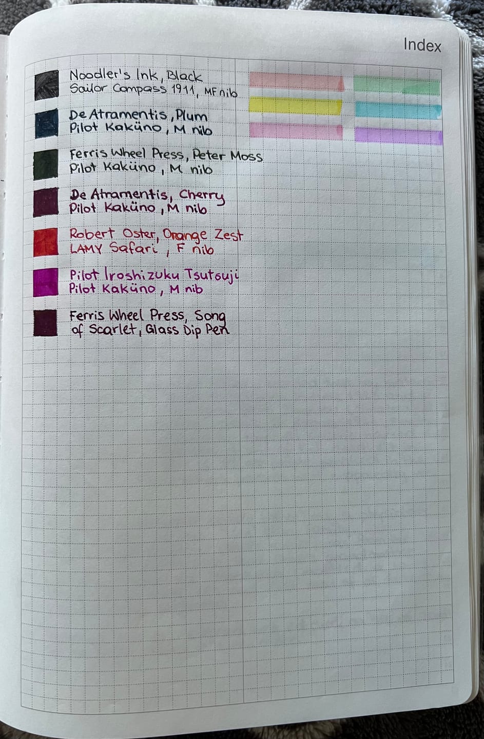 Customer photo review of A5 Notebook (368 pages) - 2023 Edition
