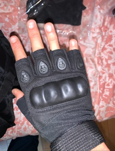 Customer photo review of כפפות טקטיות ללוחם - ממולץ לחייל קרבי