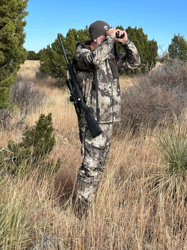 Customer photo review of Men’s Shadow Series Mid Layer Hooded Jacket