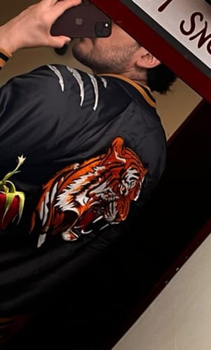 Customer photo review of Roaring Tiger Sukajan Souvenir Jacket