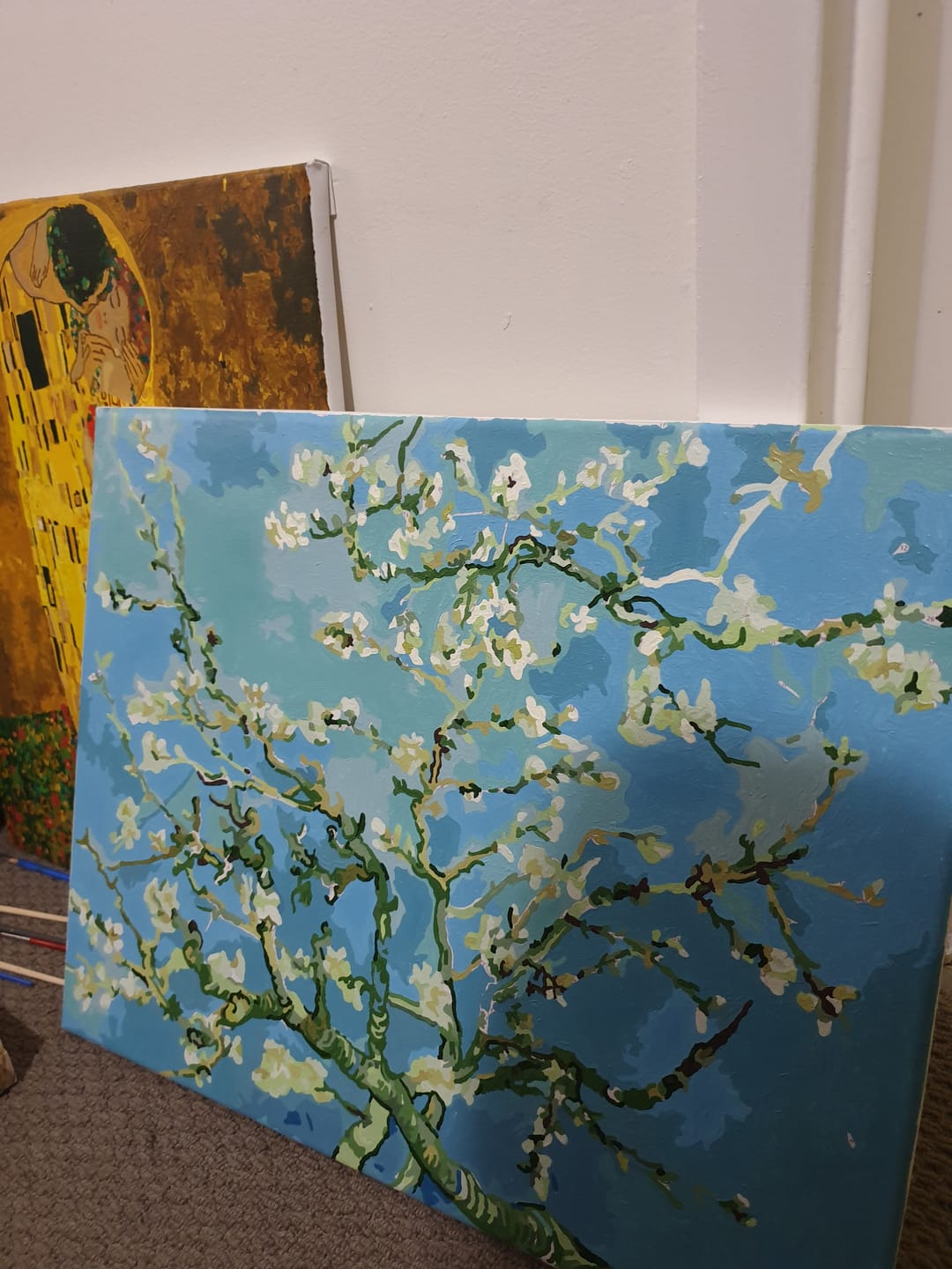 Customer photo review of Almond Blossom - Paint by Numbers