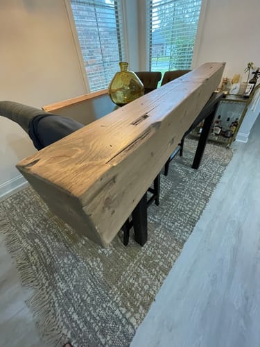 Customer photo review of Distressed Mantels