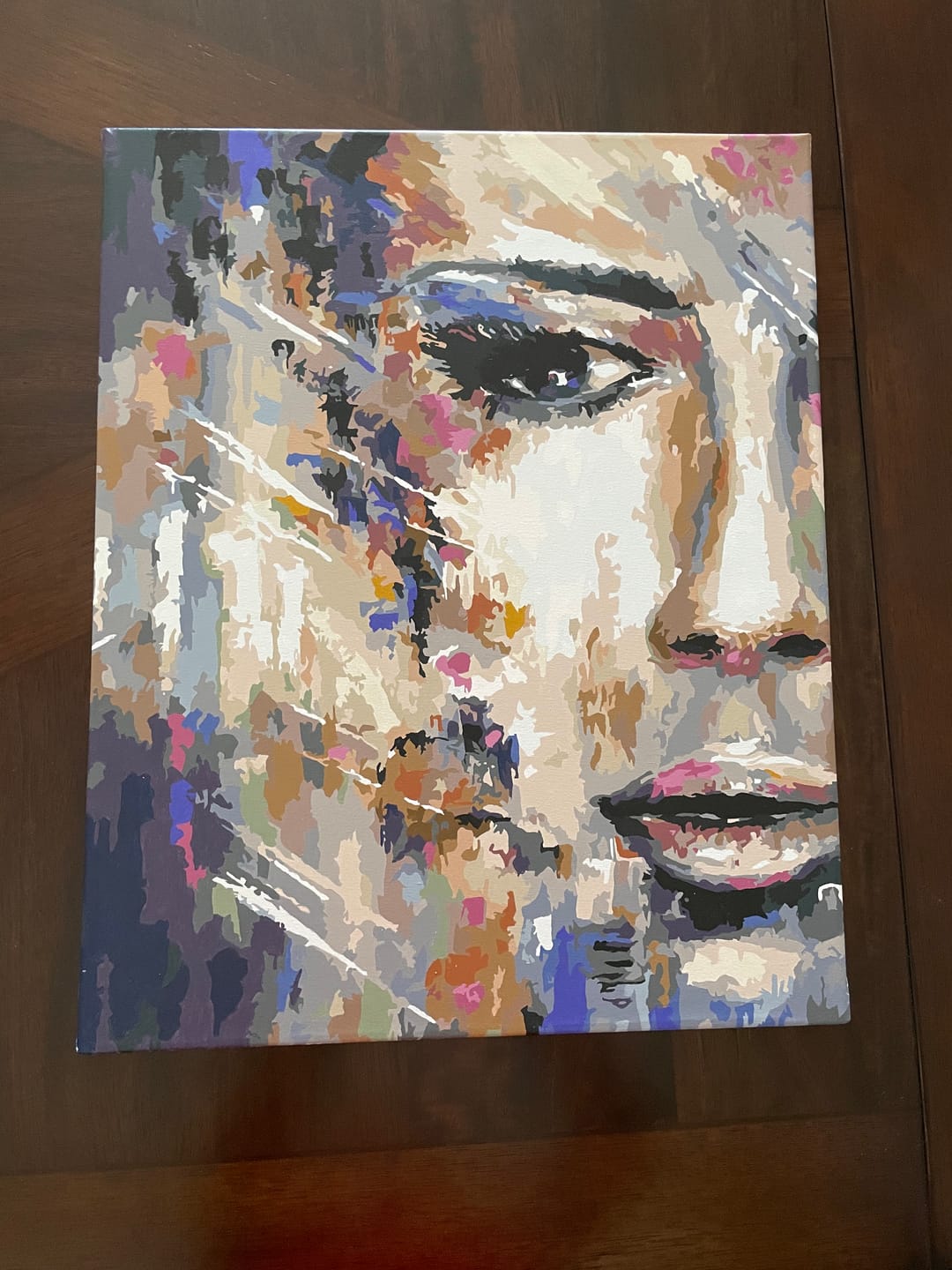Customer photo review of The Woman Infinity - Paint by Numbers