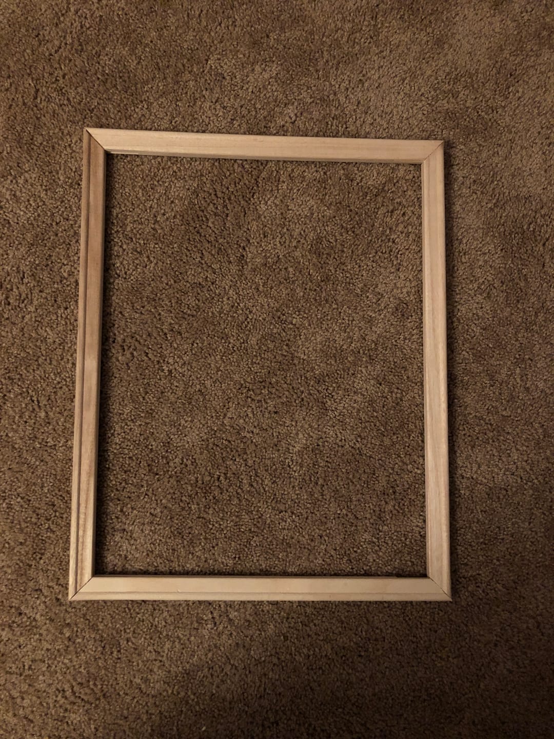 Customer photo review of Pine Wood Canvas Frame Kit