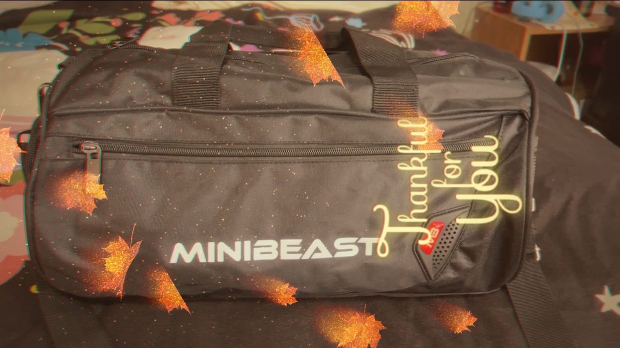 Customer photo review of Hustle Gym Bag