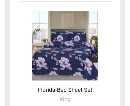 Customer photo review of Ayeles-Bed Sheet Set