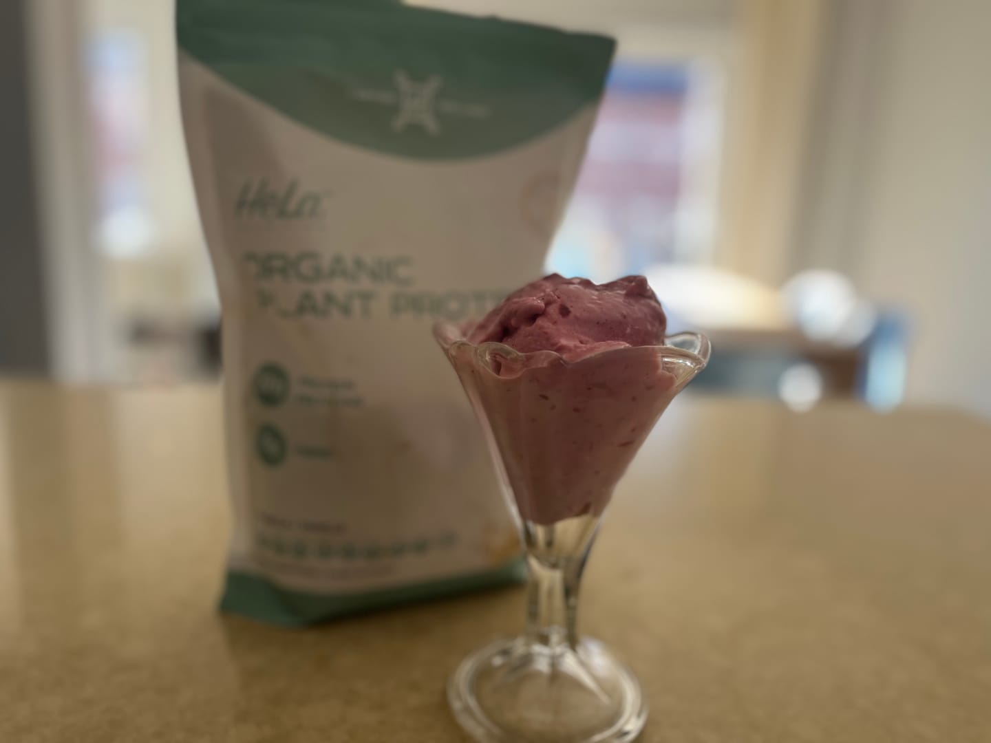 Customer photo review of Organic Plant Protein