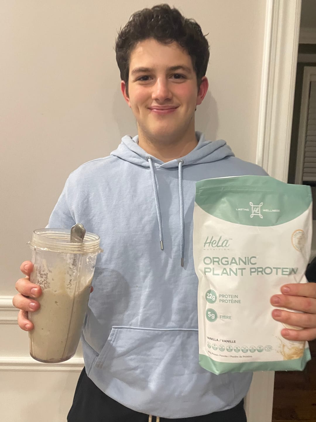 Customer photo review of Organic Plant Protein