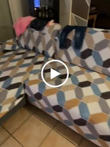 Customer video review of Garden - Housse de Canapé Extensible