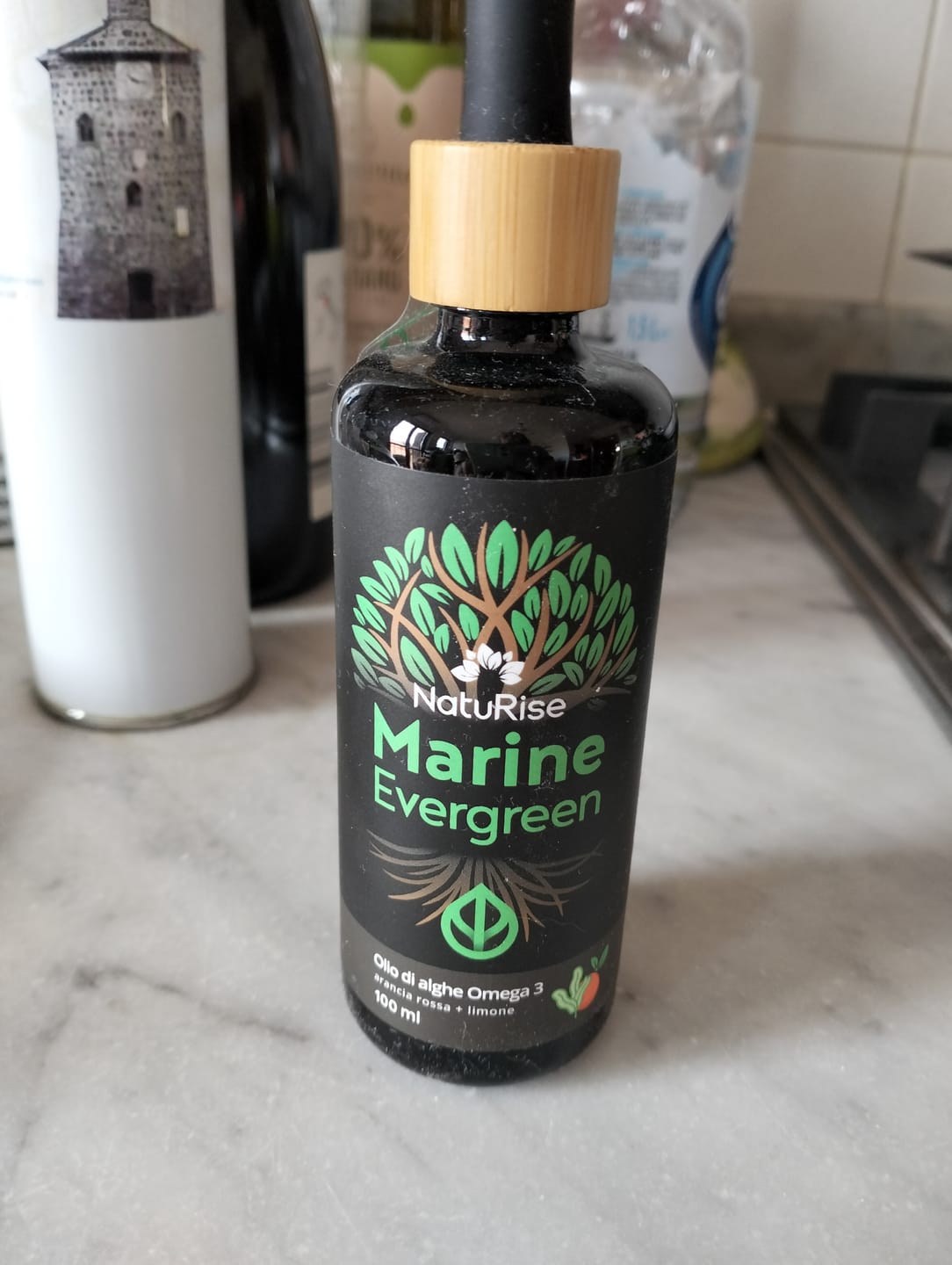 Customer photo review of Olio di alghe Omega 3 (100ml)