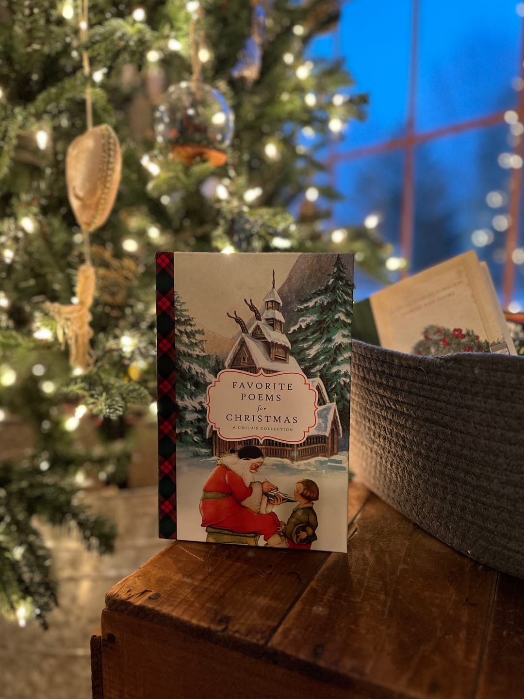 Customer photo review of Favorite Poems for Christmas