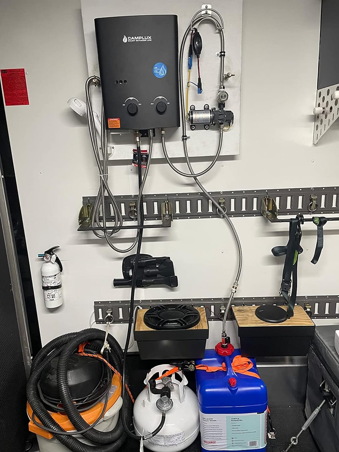 Customer photo review of CAMPLUX 12V Caravan Water Pump 6L Diaphragm 65PSI With 2 Connectors To Replace