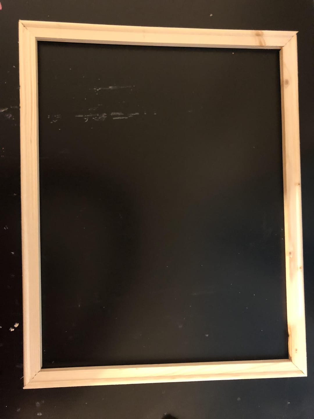 Customer photo review of DIY Pine Wood Frame for Paint by Numbers