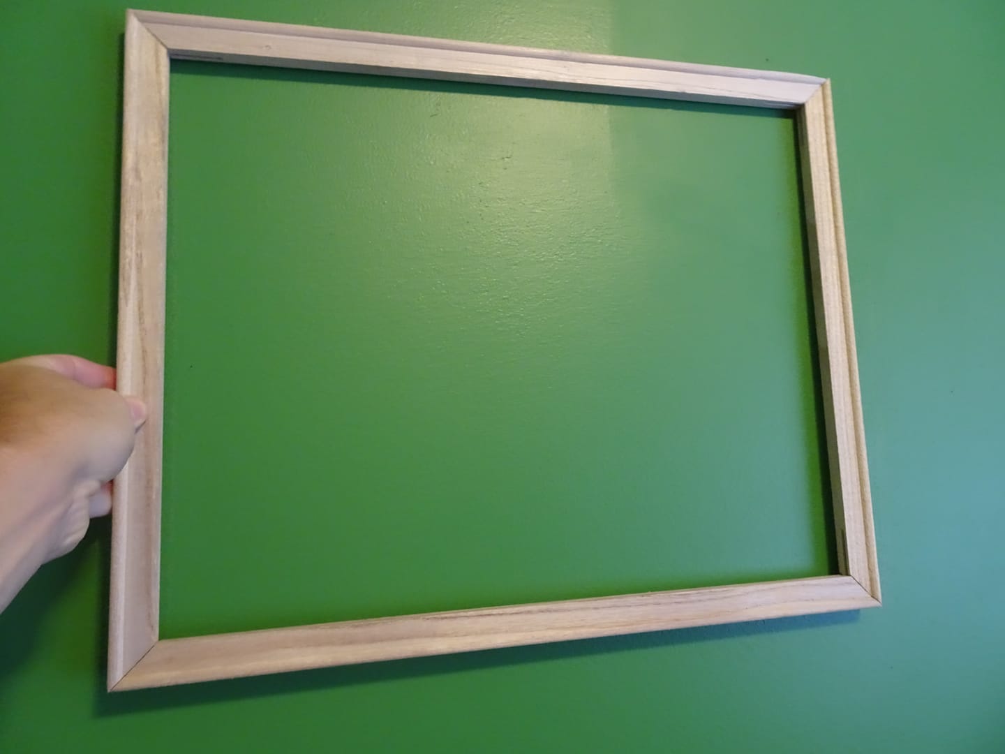 Customer photo review of Pine Wood Canvas Frame Kit