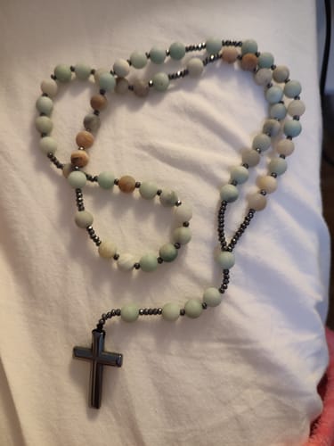 Customer photo review of Rosario Samsara - Amazonita