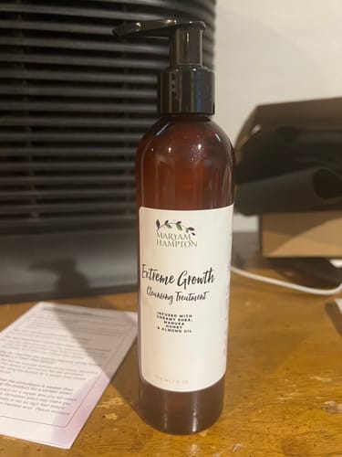 Customer photo review of Extreme Growth Cleansing Treatment