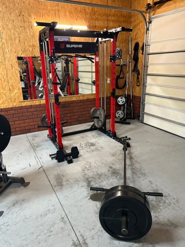 Customer photo review of Major Fitness F22 All-In-One Home Gym Power Rack