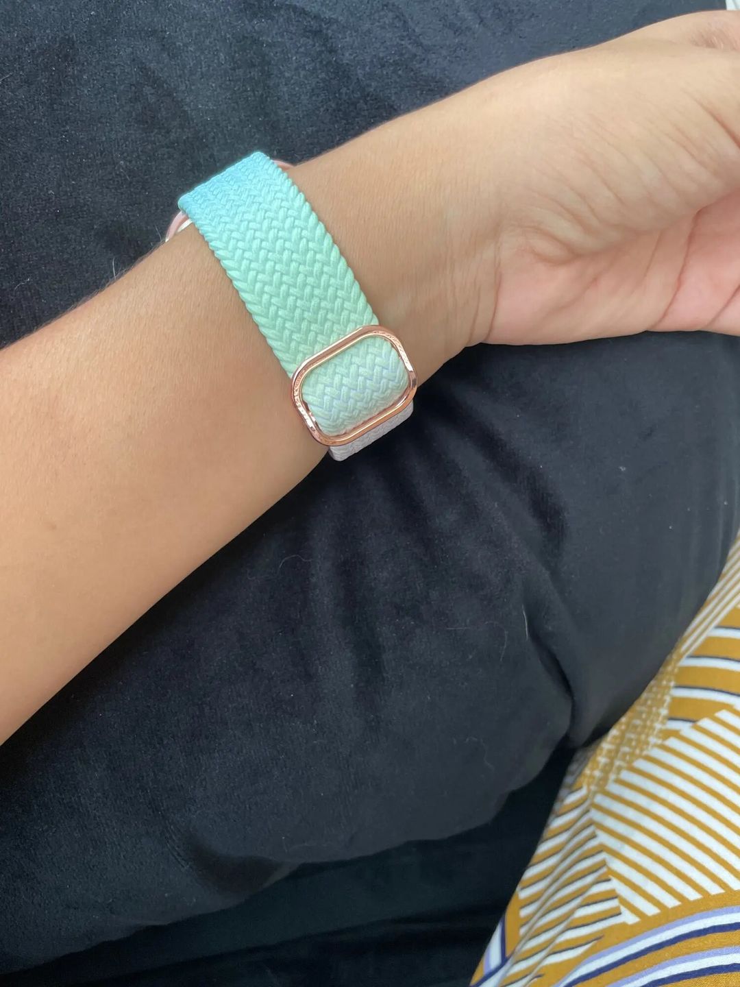 Customer photo review of Appel Watch Nylonband "Flow"