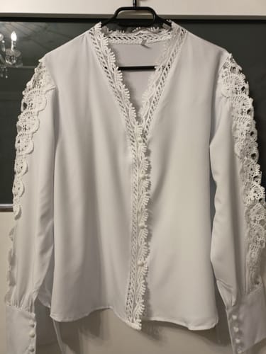 Customer photo review of Koszula z ozdobnym rękawem