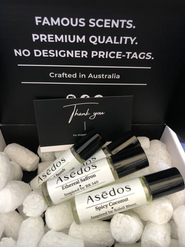 Customer photo review of ETHEREAL SAFFRON PERFUME OIL