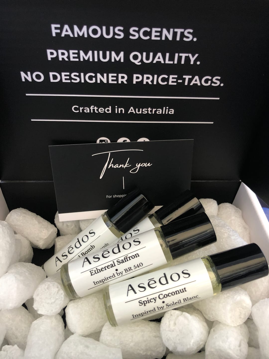 Customer photo review of ETHEREAL SAFFRON PERFUME OIL
