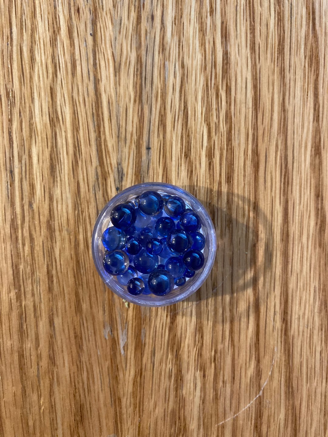 Customer photo review of 6mm Blue  Sapphire Terp Pearls