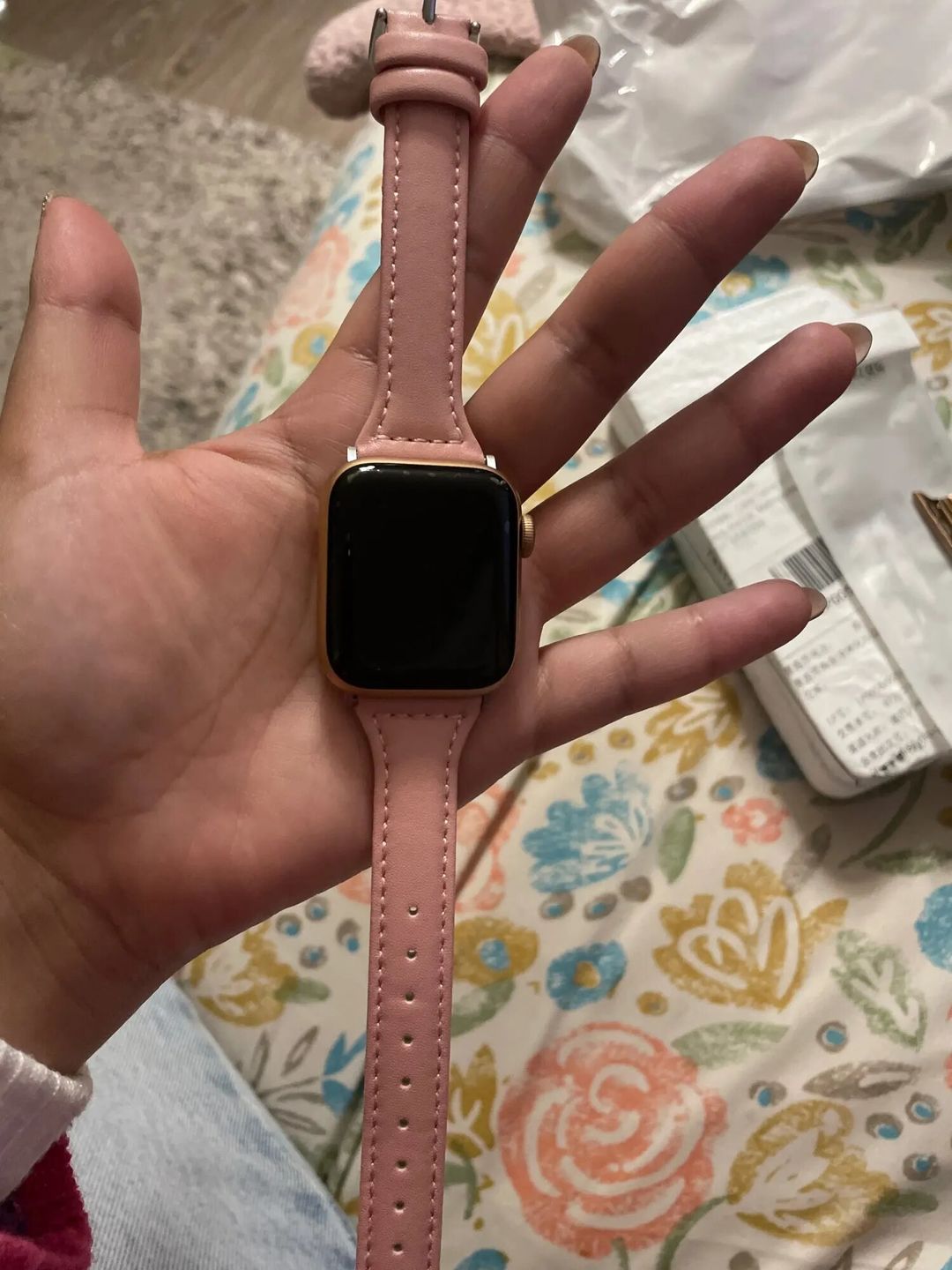 Customer photo review of Appel Watch Lederband "Dublin"