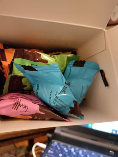 Customer photo review of Pick & Mix Your 30 Truffles Box